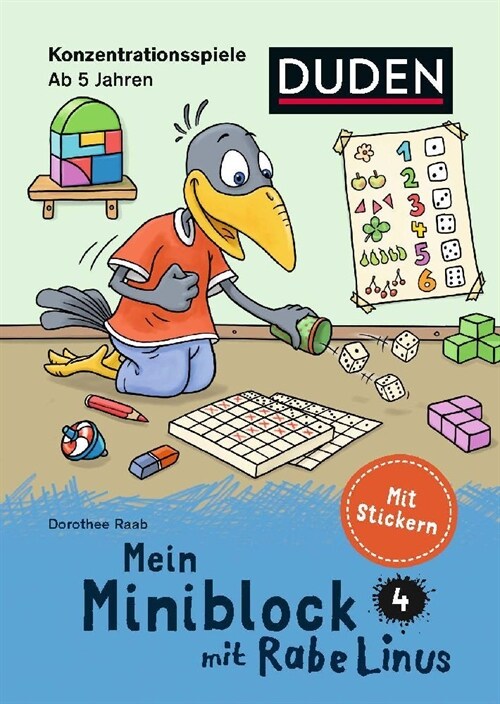 Mein Miniblock mit Rabe Linus - Konzentrationsspiele (Paperback)
