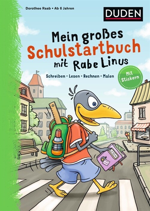 Mein großes Schulstartbuch mit Rabe Linus (Paperback)