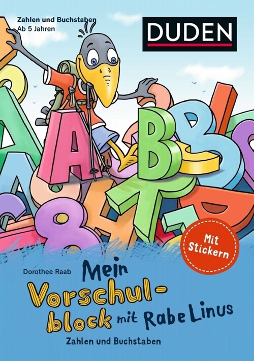 Mein Vorschulblock mit Rabe Linus (3) (Paperback)