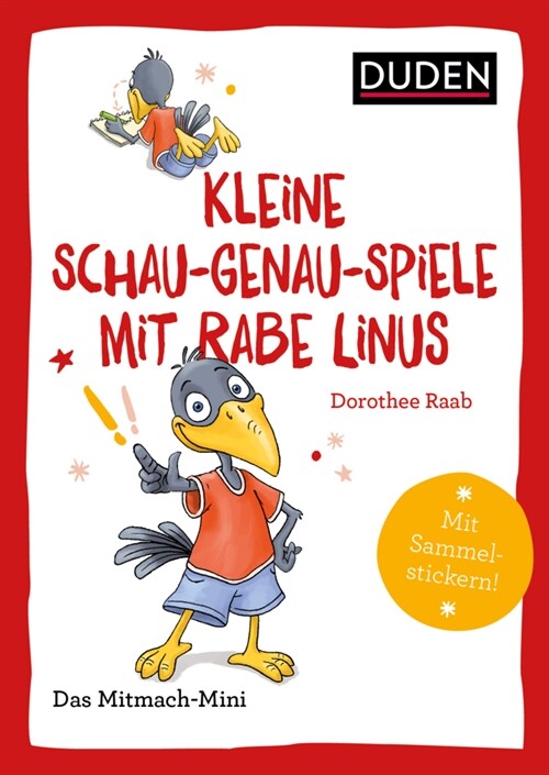 Duden Minis (Band 39) - Kleine Schau-genau-Spiele mit Rabe Linus (Paperback)