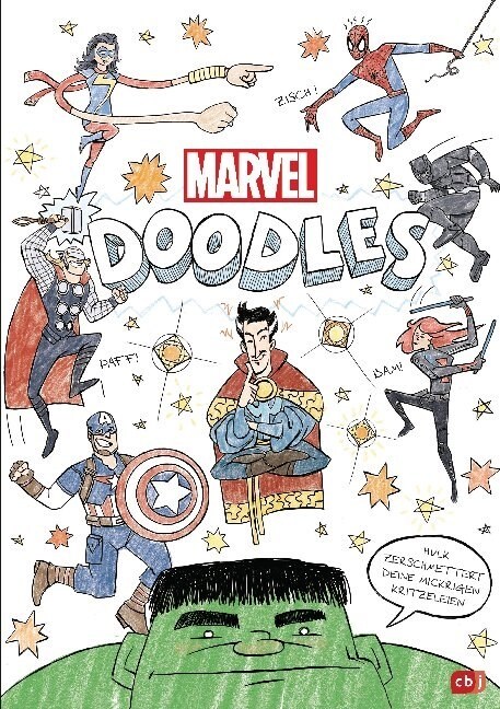 Marvel Doodles - Superhelden-Kritzelspaß (Hardcover)