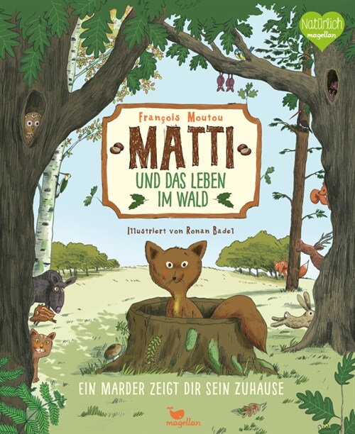 Matti und das Leben im Wald - Ein Marder zeigt dir sein Zuhause (Hardcover)