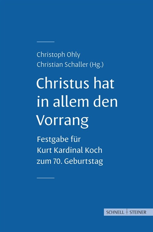 Christus hat in allem den Vorrang (Paperback)