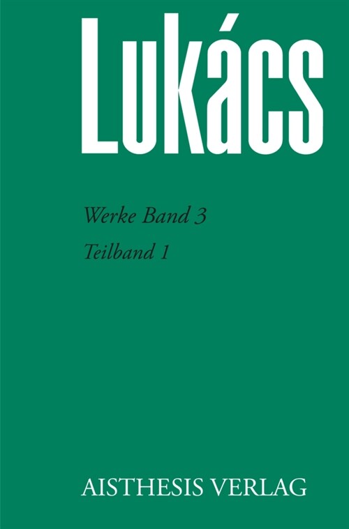 Werke Band 3 (Hardcover)