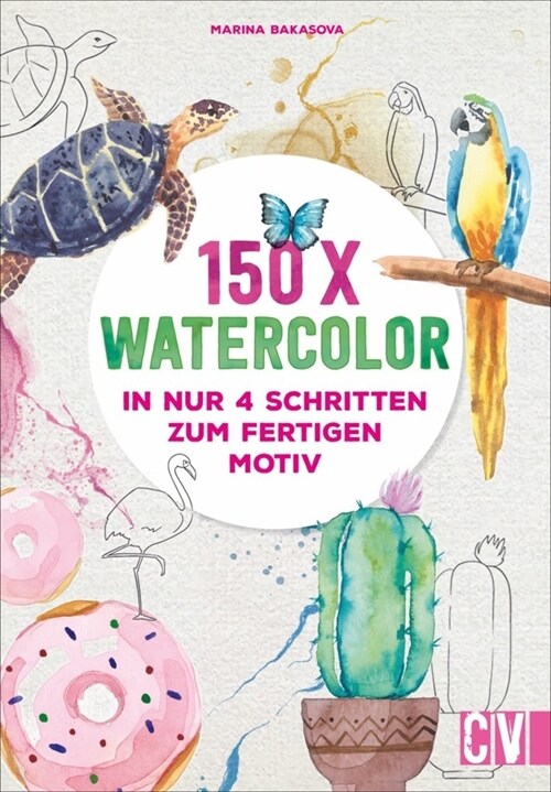 150 x Watercolor (Paperback)