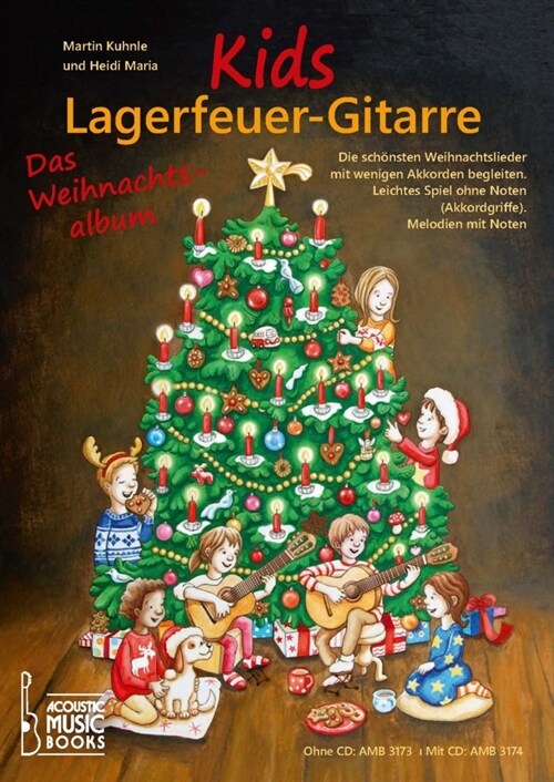 Kids Lagerfeuer-Gitarre. Das Weihnachtsalbum. Ohne CD (Sheet Music)