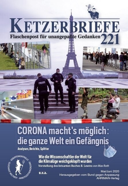 CORONA machts moglich: die ganze Welt ein Gefangnis (Pamphlet)