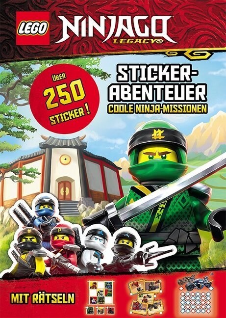 LEGO Ninjago - Stickerabenteuer. Coole Ninja-Missionen (Paperback)