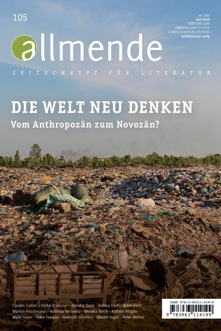 Die Welt neu denken - Vom Anthropozan zum Novozan (Paperback)