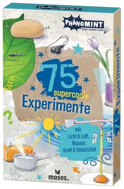 PhanoMINT 75 supercoole Experimente mit Licht & Luft, Wasser, Kraft & Elektrizitat (Book)