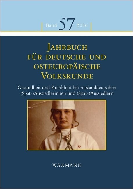 Jahrbuch fur deutsche und osteuropaische Volkskunde (Paperback)