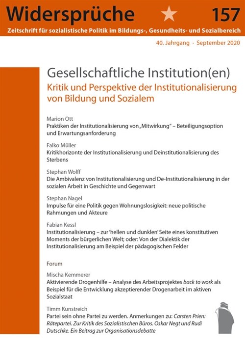 Gesellschaftliche Institutionen (Book)