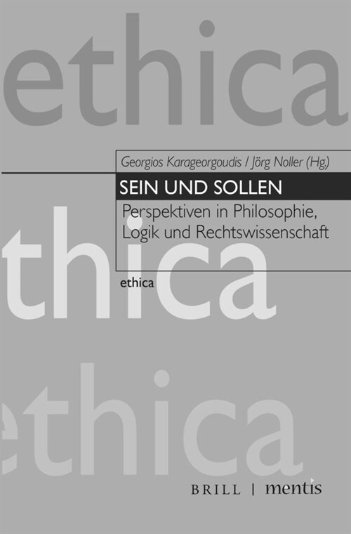 Sein Und Sollen: Perspektiven in Philosophie, Logik Und Rechtswissenschaft (Paperback)