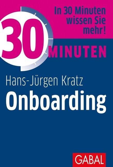 30 Minuten Onboarding (Paperback)