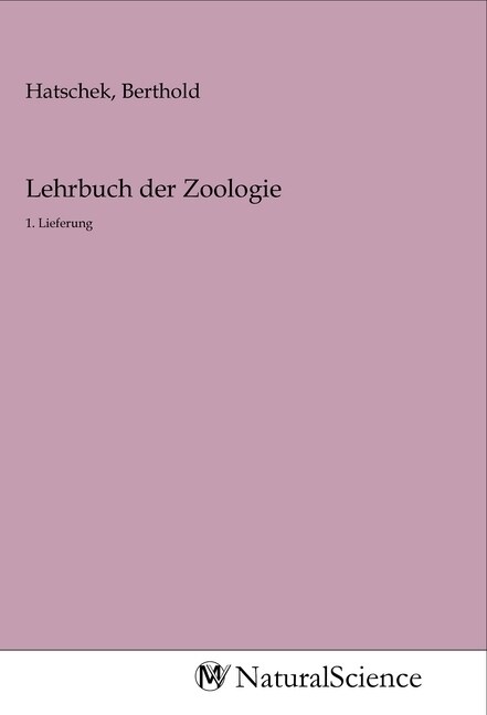 Lehrbuch der Zoologie (Paperback)