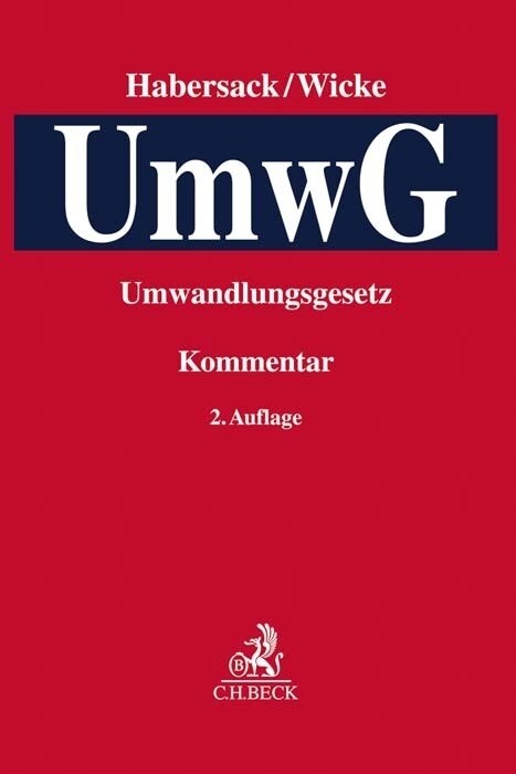 Kommentar zum Umwandlungsgesetz (Hardcover)