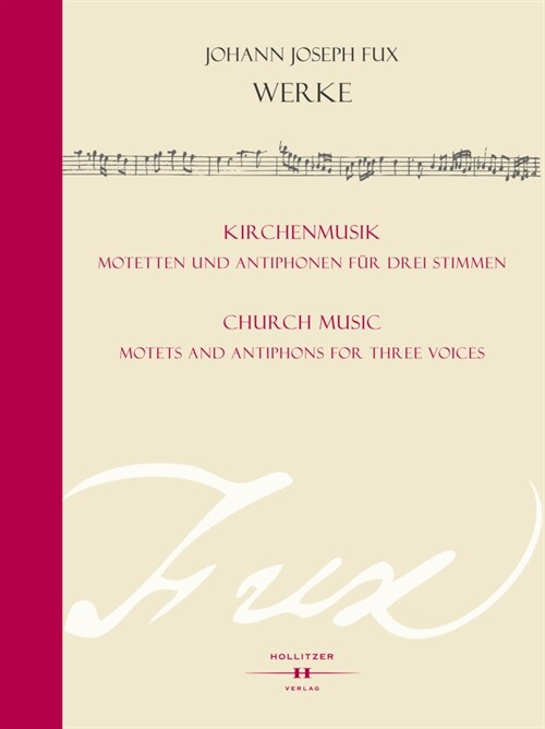 Motetten und Antiphonen fur drei Stimmen und Continuo (Sheet Music)