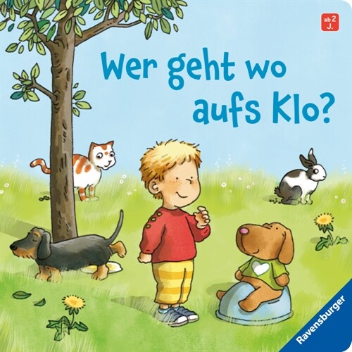 Wer geht wo aufs Klo (Board Book)