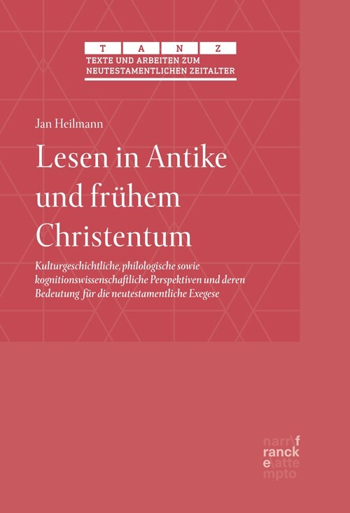 Lesen in Antike und fruhem Christentum (Hardcover)