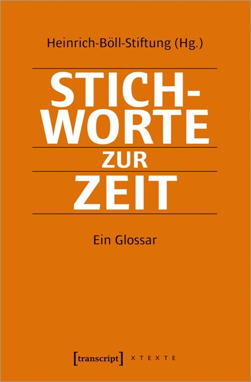 Stichworte zur Zeit (Paperback)