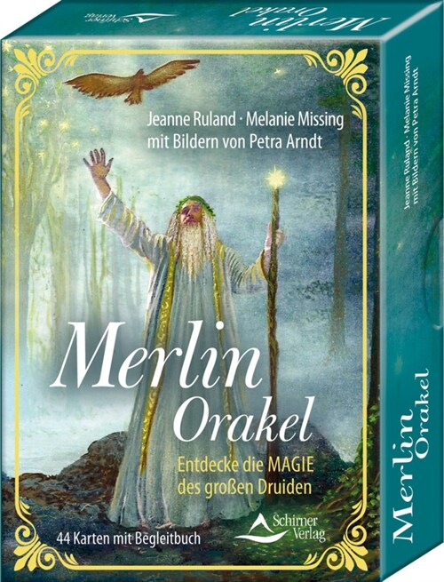 Merlin-Orakel, 44 Karten mit Begleitbuch (Cards)