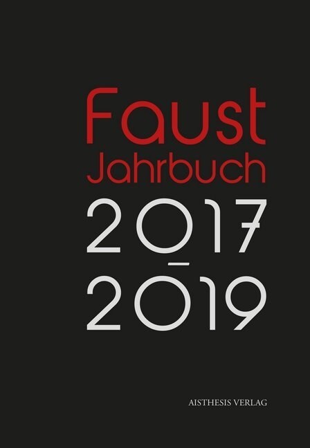 Faust-Jahrbuch 2017-2019 (Book)