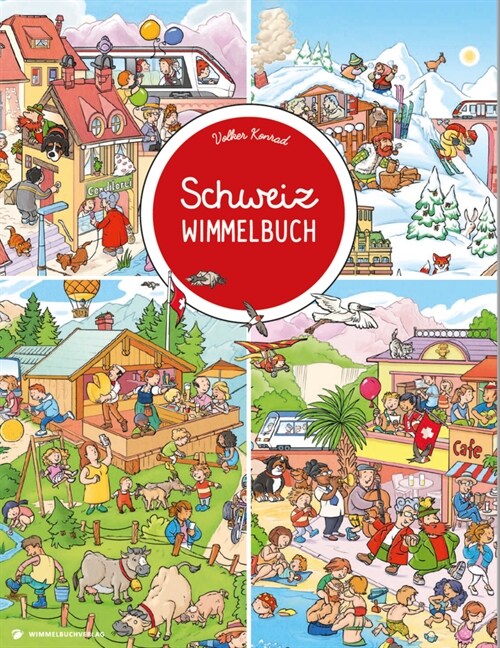 Schweiz Wimmelbuch (Board Book)