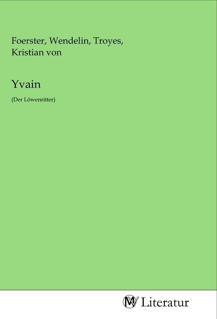 Yvain (Paperback)