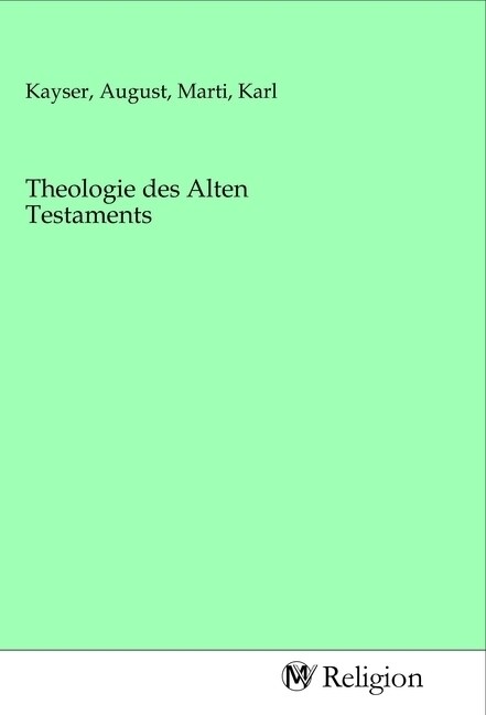 Theologie des Alten Testaments (Paperback)