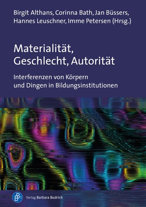 Materialitat, Geschlecht, Autoritat (Paperback)