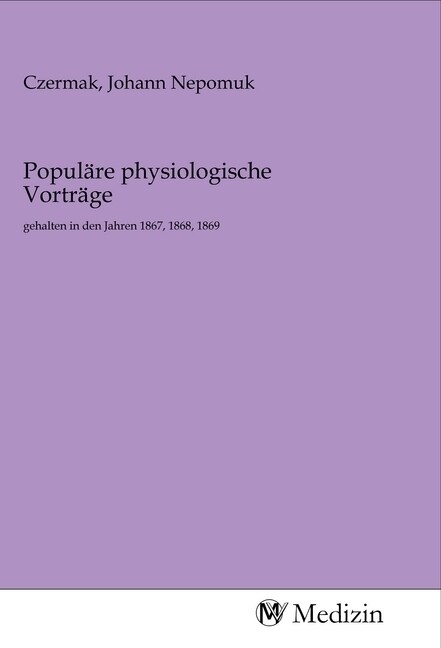 Populare physiologische Vortrage (Paperback)