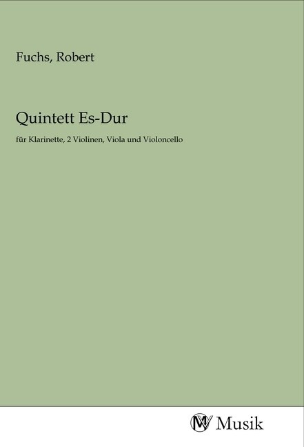 Quintett Es-Dur (Paperback)