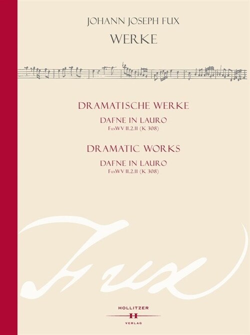 Dafne in lauro Fux WV II.2.11 (K 308) (Sheet Music)