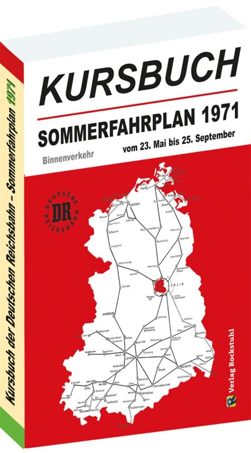 Kursbuch der Deutschen Reichsbahn - Sommerfahrplan 1971 (Paperback)
