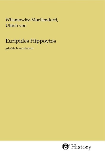 Euripides Hippoytos (Paperback)