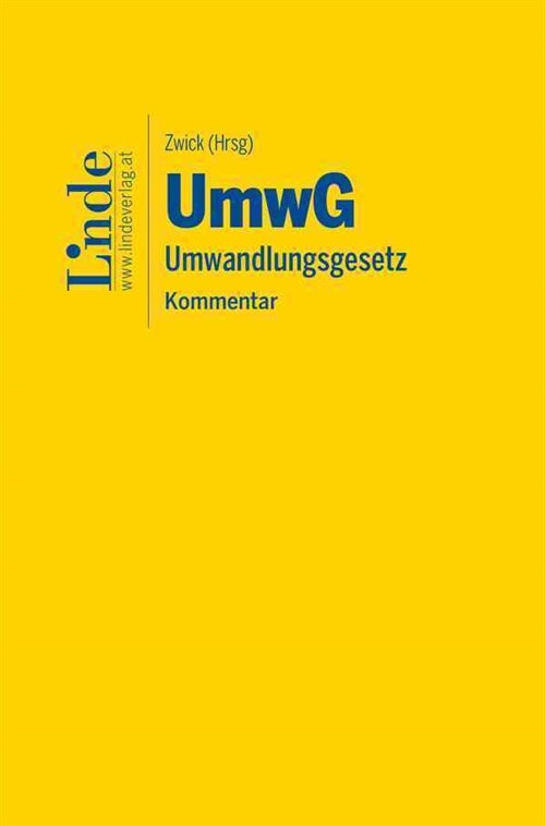 UmwG I Umwandlungsgesetz (Hardcover)