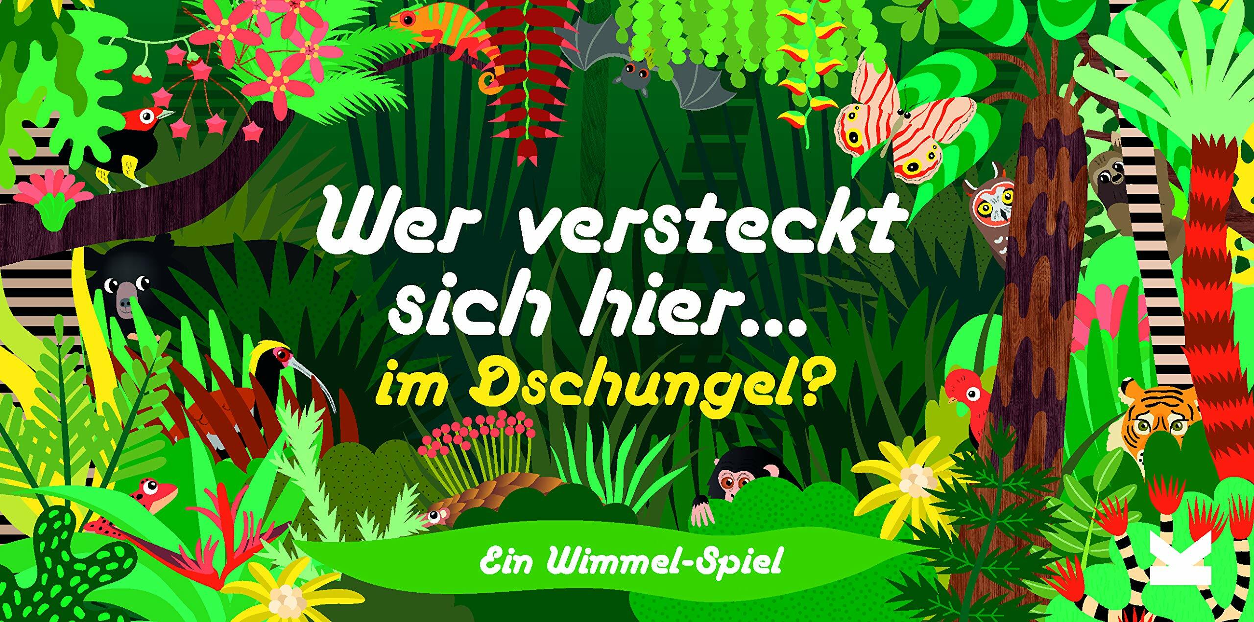 Wer versteckt sich hier im Dschungel (Kinderspiele) (Game)