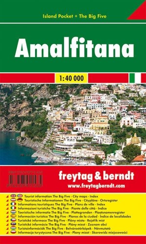 Freytag & Berndt Autokarte Amalfitana (Sheet Map)