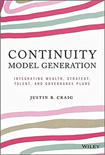 Continuity Model Generation: Integrating Wealth, Strategy, Talent, and Governance Plans (Hardcover)