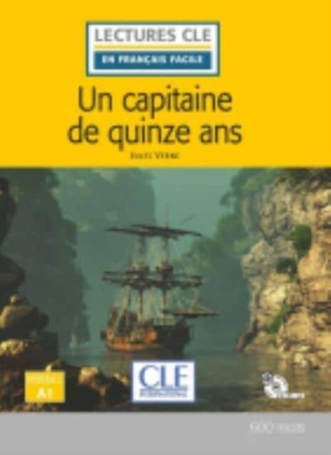 UN CAPITAINE DE QUINZE ANS - NIVEAU 1;A1 - LIVRE + CD (Fold-out Book or Chart)