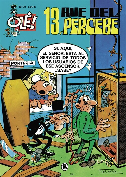 13, Rue del Percebe (Ole! Mortadelo 20) (Fold-out Book or Chart)