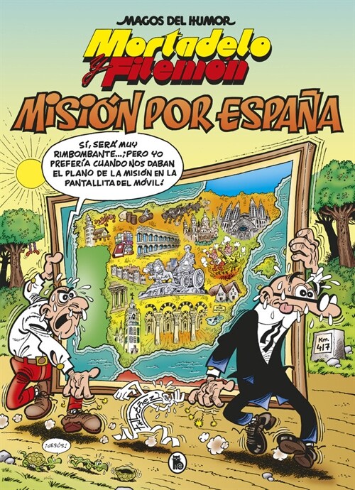 Mision por Espana (Magos del Humor 208) (Sheet Map)