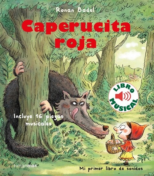 Caperucita roja. Libro musical (Sheet Map)