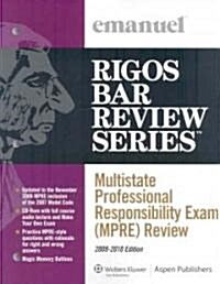 Multistate Professional Responsibility Exam (MPRE) Review (Course 5319) (Paperback, CD-ROM)