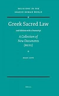 Greek Sacred Law (2nd Edition with a Postscript): A Collection of New Documents (Ngsl) (Hardcover, 2)