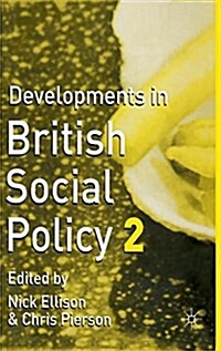 Developments in British Social Policy (Hardcover)