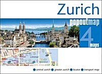 Zurich PopOut Map (Sheet Map, folded)