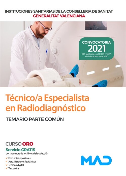 TECNICO/A ESPECIALISTA EN RADIODIAGNOSTICO DE LAS INSTITUCIO (Fold-out Book or Chart)