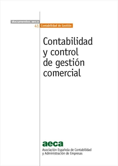 CONTABILIDAD Y CONTROL DE GESTION COMERCIAL (Fold-out Book or Chart)