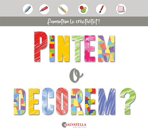 Pintem o decorem？ (Fold-out Book or Chart)